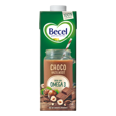 Becel 100% Plantaardige Choco-Hazelnootdrink