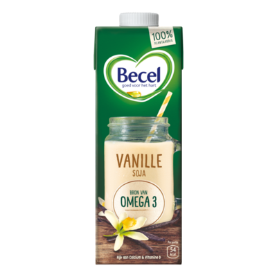 Becel 100% Plantaardige Vanille-Sojadrink