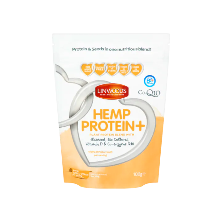 Linwoods Hemp Protein+ Flaxseed Bio Cultures Vitamin D & Co-Enzyme Q