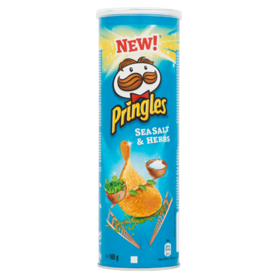 Pringles Zeezout & Kruiden 165 g