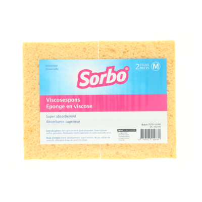 Sorbo Sponzen pak 2 stuks
