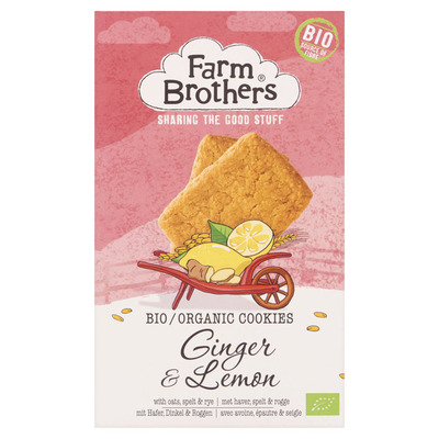 Farm Brothers Gember citroen koekjes bio