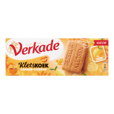 Verkade Kletskoek Gember-Citroen