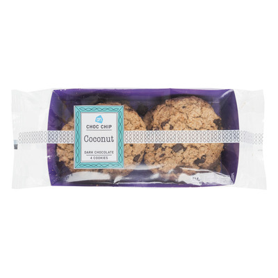 Huismerk Choc chip coco dark chocolate