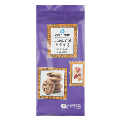 Huismerk Choc chip caramel filling