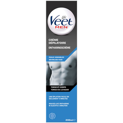 Veet Men ontharingscreme gevoelige huid