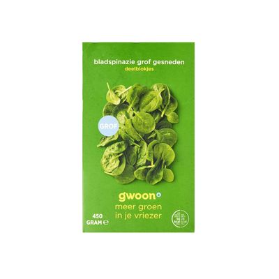 Huismerk Gesneden Spinazie