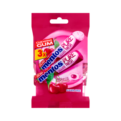 Mentos Gum Pure Fresh Cherry Rol