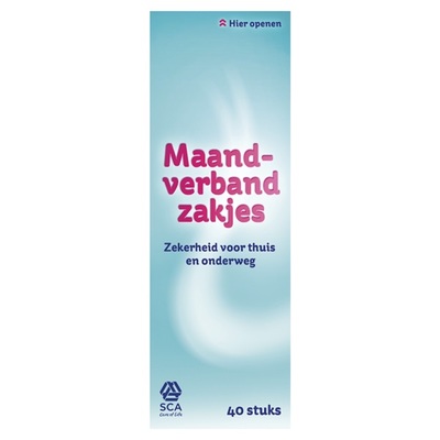 Edet maandverbandzakjes