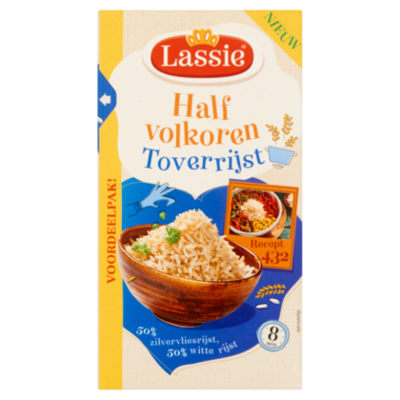 Lassie Half Volkoren Toverrijst Voordeelpak