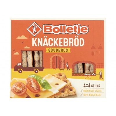 Bolletje Knäckebröd goudbros