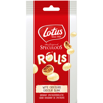 Lotus Speculoos rolls witte chocolade