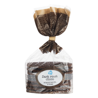 Huismerk Stroopwafel dark-roast chocolate
