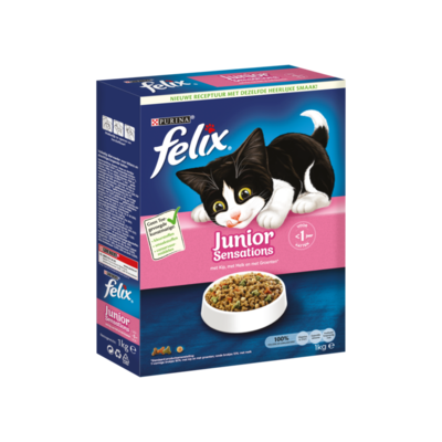 Felix Junior Sensations met Kip, met Melk en met Groenten