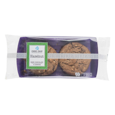Huismerk Choco chip hazelnut dark