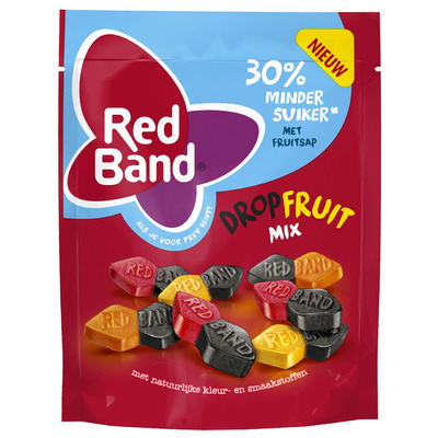 Red Band Dropfruit mix 30% minder suiker