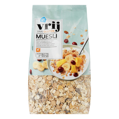 Huismerk Muesli vrij van gluten