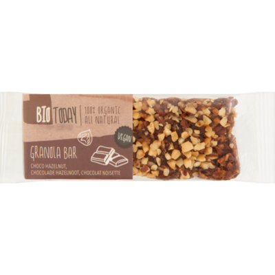 Bio Today Granolareep chocolade hazelnoot