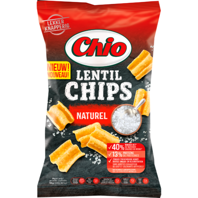 Chio Lentil chips naturel