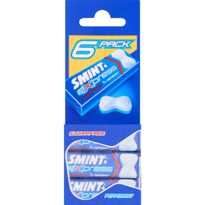 Smint Express peppermint 6 stuks