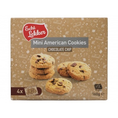 Echt Lekker Mini chocolate chip cookies