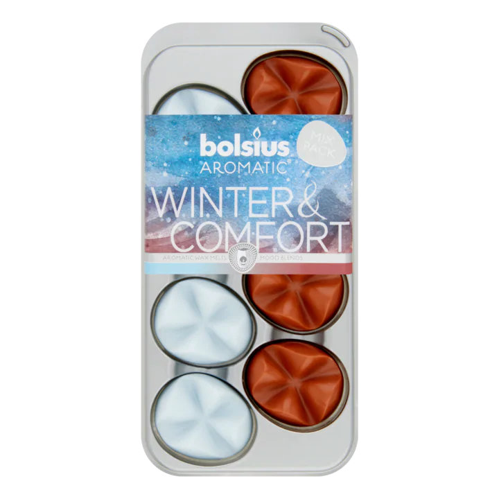 Bolsius Aromatic Wax Melts Winter & Comfort Mix Pack