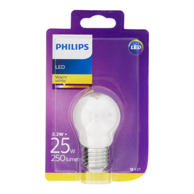 Philips Led kogellamp 25W E27
