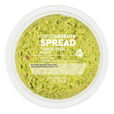 Huismerk Groentespread tuinerwten munt