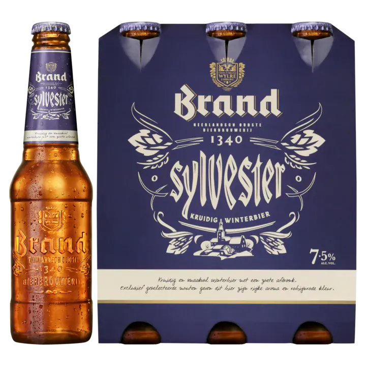Brand Sylvester Bier Fles