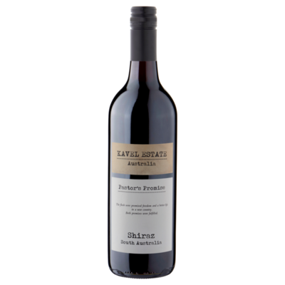 Kavel Estate Pastor's Promise Shiraz