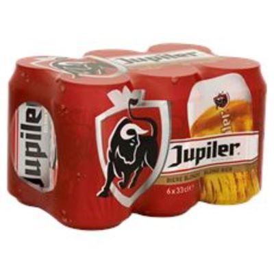 Jupiler pils blik 4 x 6 x 33 cl