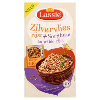 Lassie Zilvervlies Rijst + Sorghum én Wilde Rijst