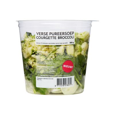 Huismerk Pureersoep Broccoli & Courgette