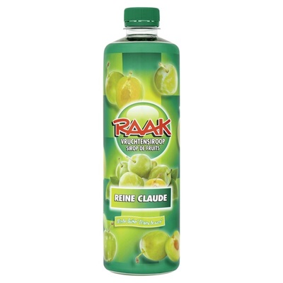 Raak vruchtensiroop reine claude