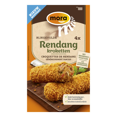 Mora Rendangkroket rijkgevuld