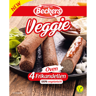 Beckers Vegetarische oven frikandel