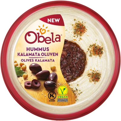 Obela Hummus kalamata olijven