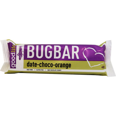 Goodlife Chocolate orange bar with buffalo flour