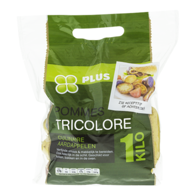PLUS Feestmoment Tricolore aardappelen