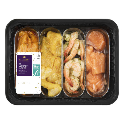 Huismerk Visgourmetschotel