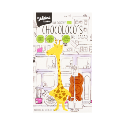 De Kleine Keuken Biologische Chocoloco's met Cacao 16 Stuks