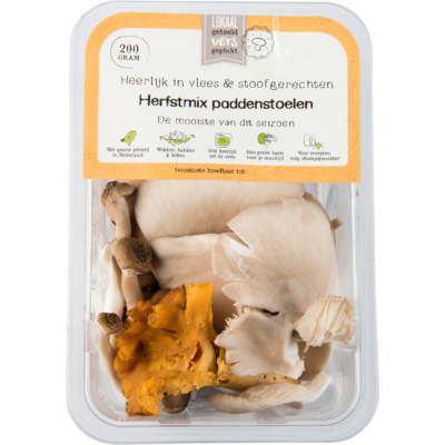 Koolen Seizoensmix paddenstoelen