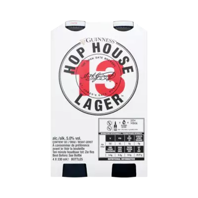 Guinness Hop House 13 Lager Flessen