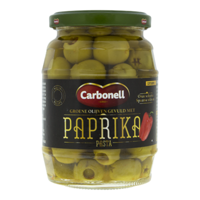Carbonell Groene olijven paprikapasta