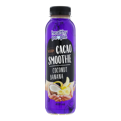 Healthy People Coconut banana smoothie cacao