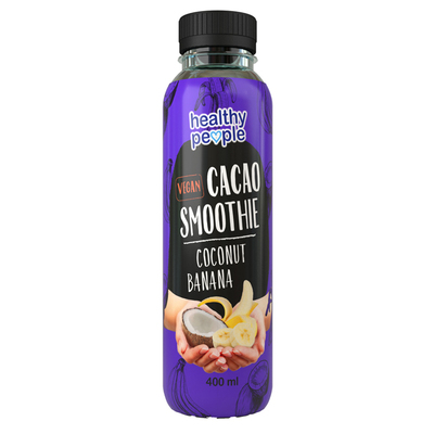Healthy People Coconut banana smoothie cacao