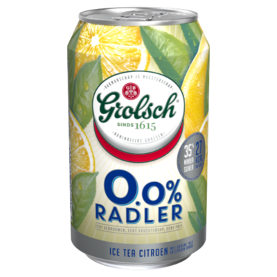 Grolsch 0.0% Radler Ice Tea Citroen