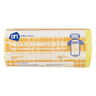 Huismerk Pedaalemmerzakken middel 16 lt