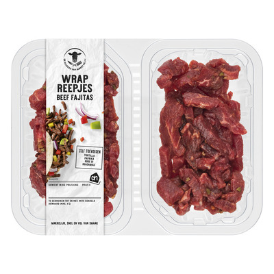 Huismerk Beefreepjes fajitas