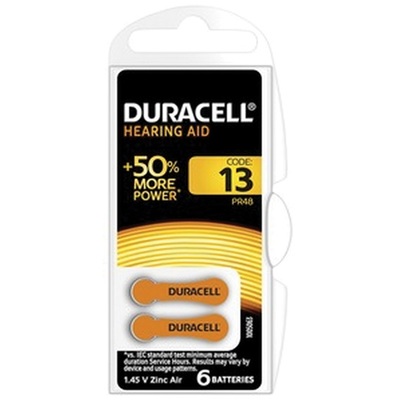 Duracell batterijen hoor 13